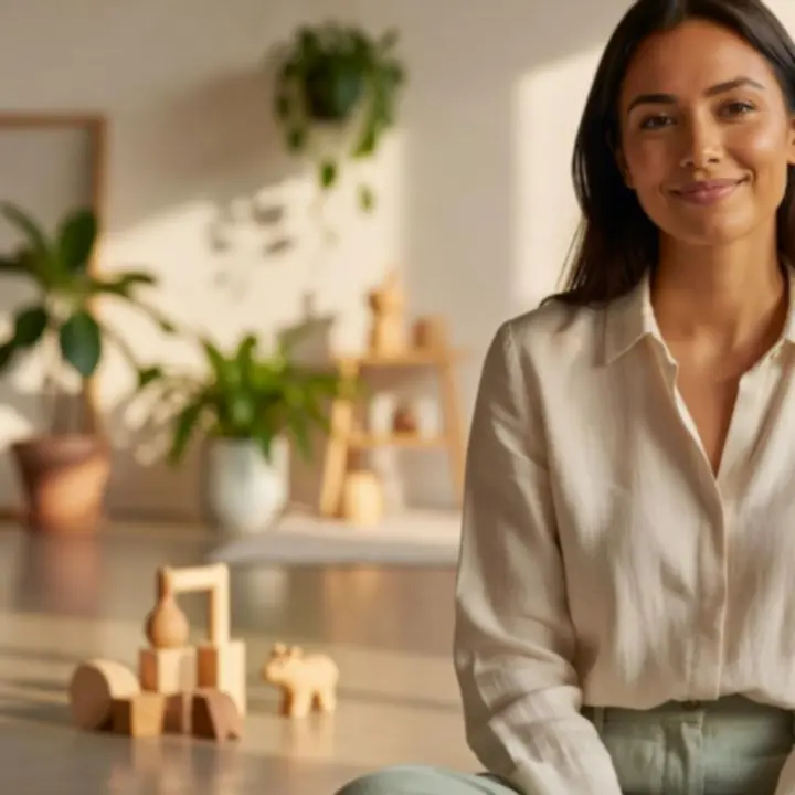 Portrait of BEBELOVD founder in natural light